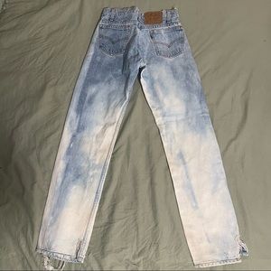Bleached Vintage Levi’s 505 Jeans